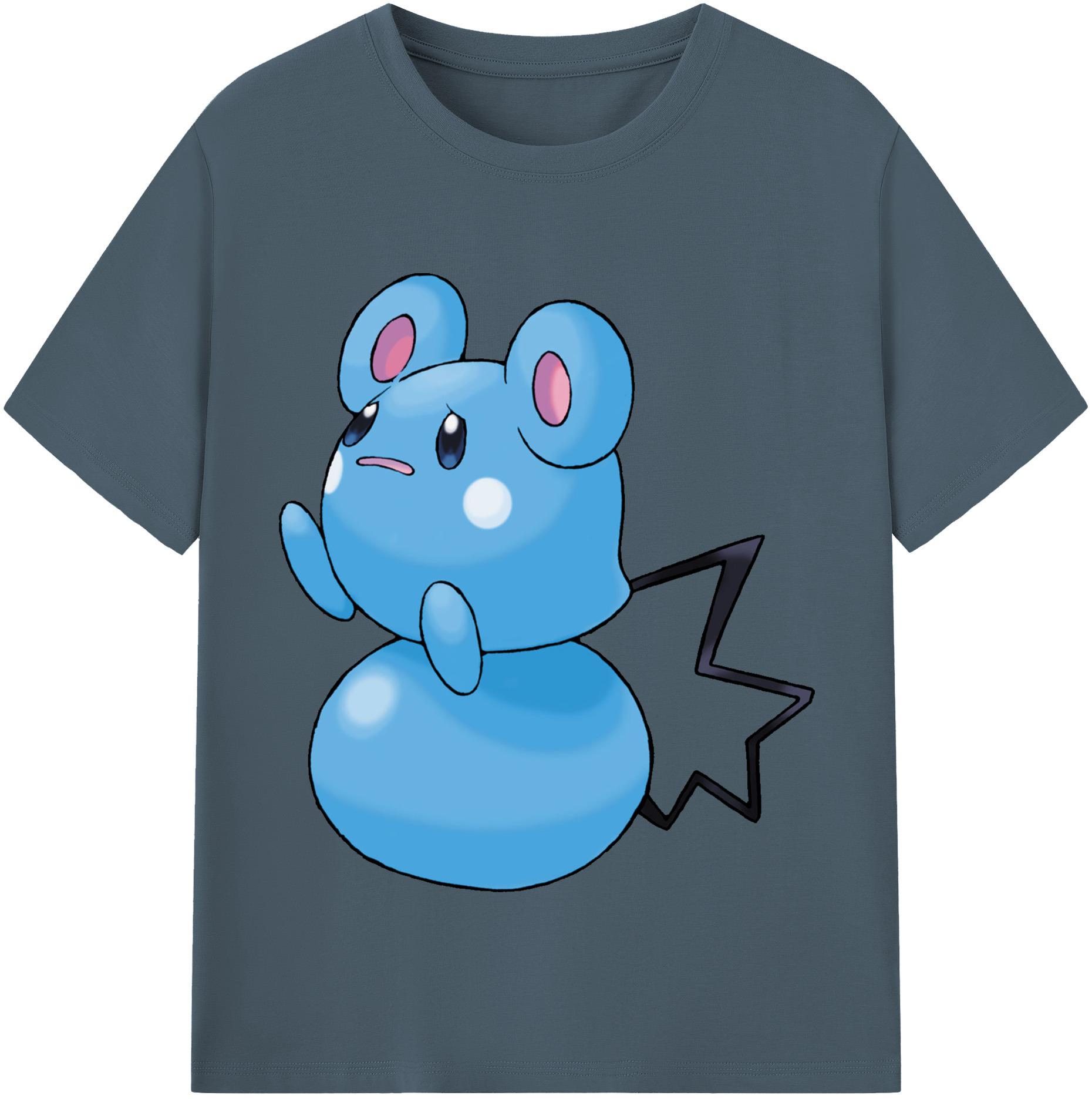 （画像用） ポケットモンスター Pokémon 綿100％半袖Tシャツ（フロントプリント）
